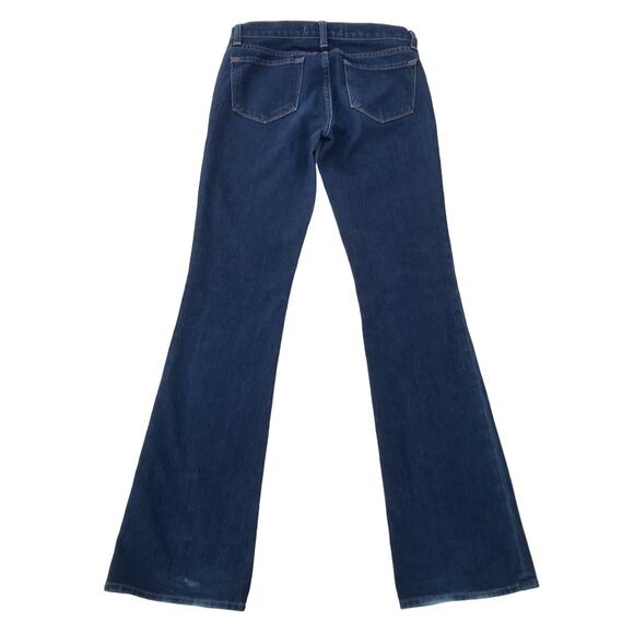 Baby Boot Cut Jeans JBrand Size 25 Low Rise Dark Stretch Denim Bootcut VGUC - Picture 10 of 10